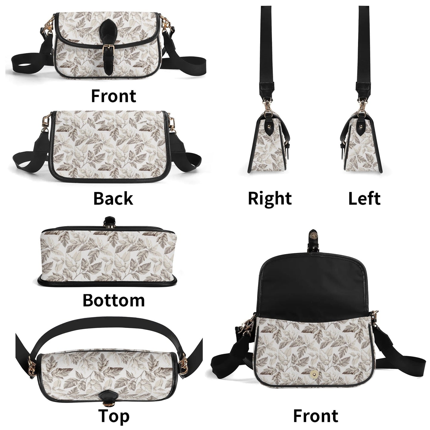 ModiToon BloomYourDay Crossbody Bag | 모디툰 피우리 바게트백