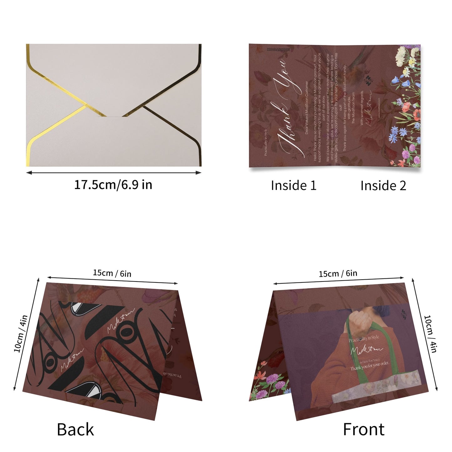 ModiToon PopcornTime Ceramic Coasters 4 Pcs | 모디툰 팝콘타임 세라믹 코스터 4종세트