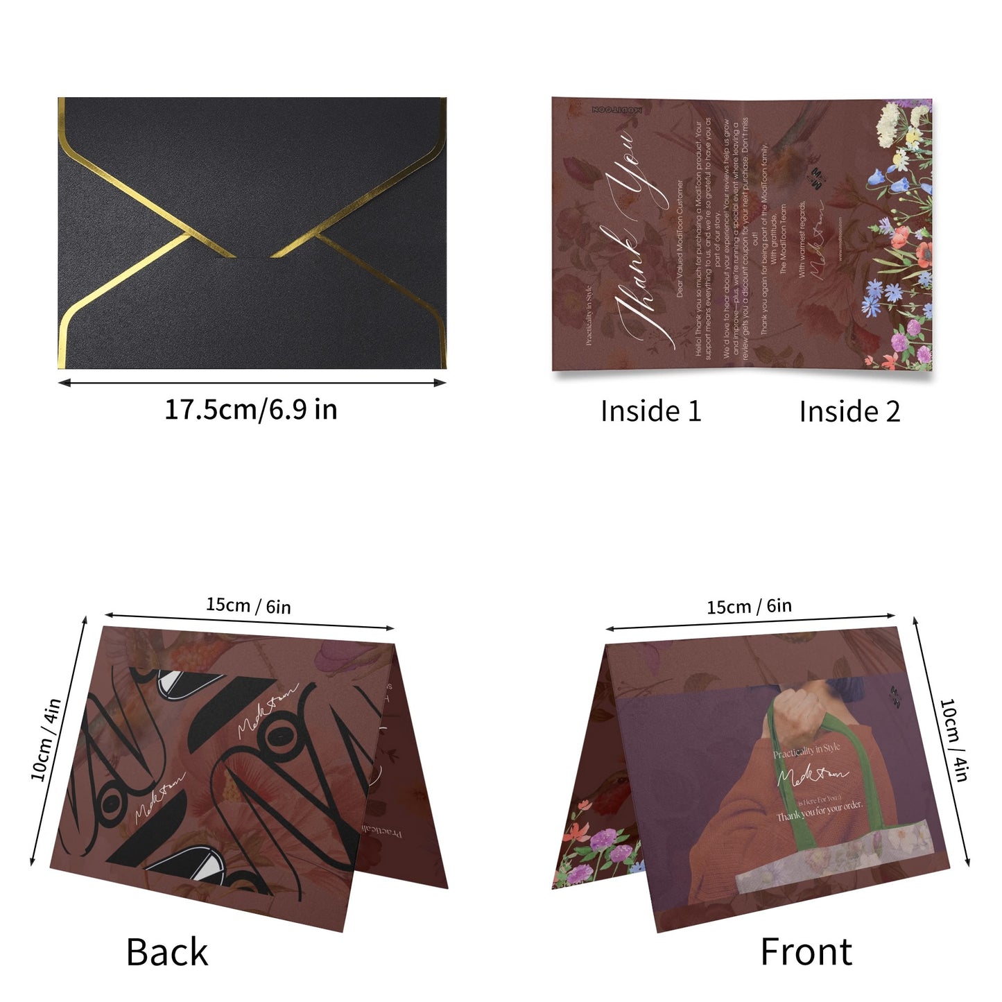 ModiToon Universe Portefeuille à fermeture éclair en cuir PU | 모디툰 유니버스 장지갑