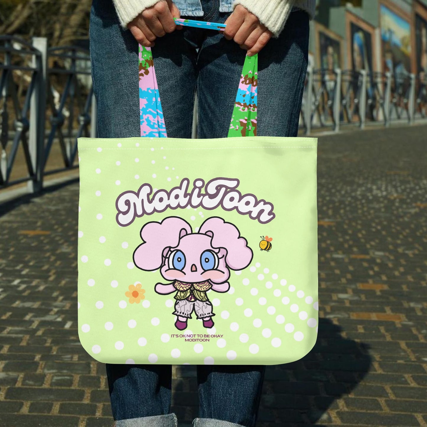 ModiToon Modis Diary Eco-bag | 모디툰 모디의 다이어리 에코백