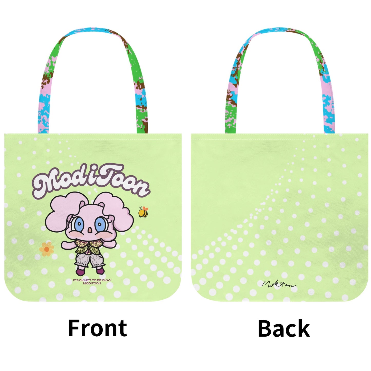 ModiToon Modis Diary Eco-bag | 모디툰 모디의 다이어리 에코백