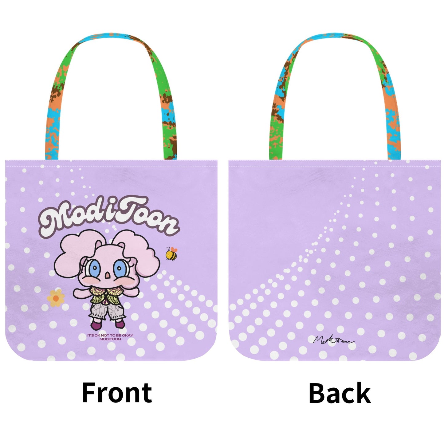 ModiToon Modis Diary Eco-bag | 모디툰 모디의 다이어리 에코백