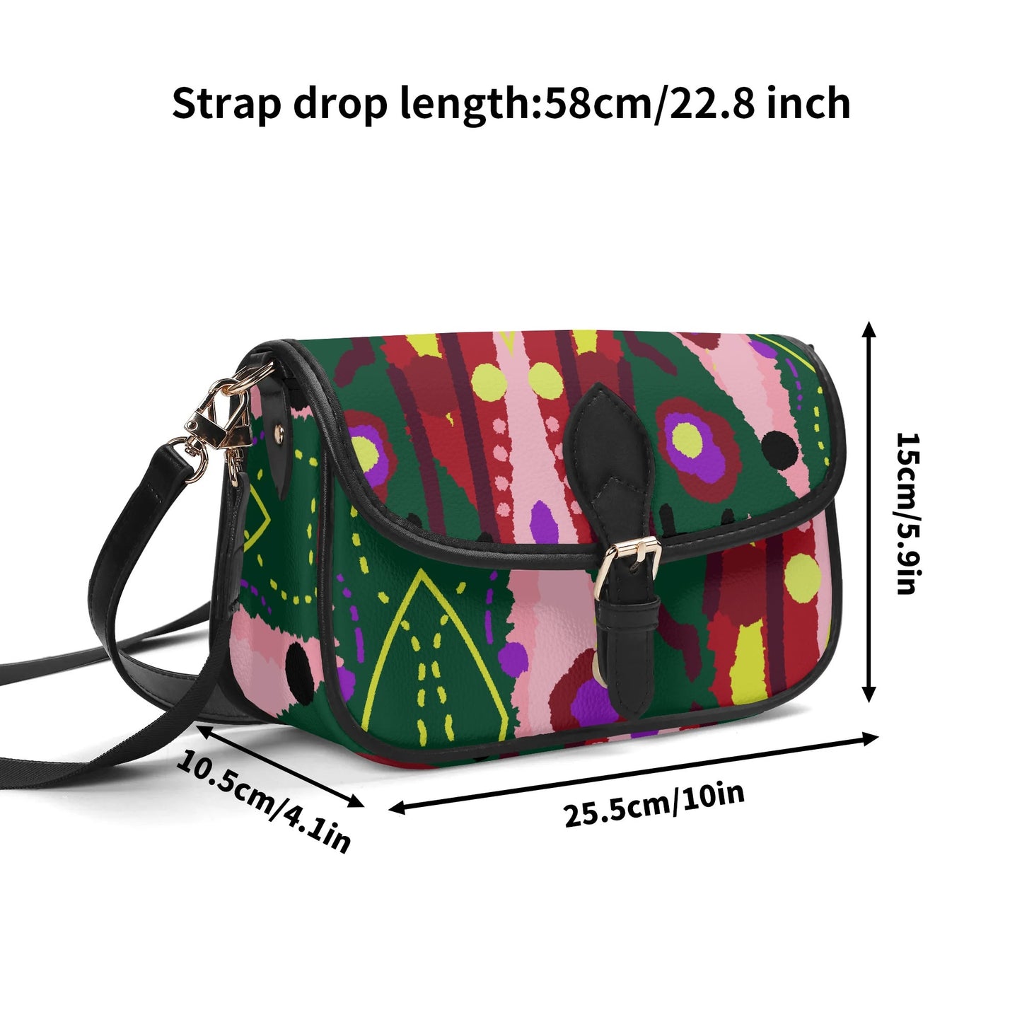 ModiToon BloomYourDay Crossbody Bag | 모디툰 피우리 바게트백