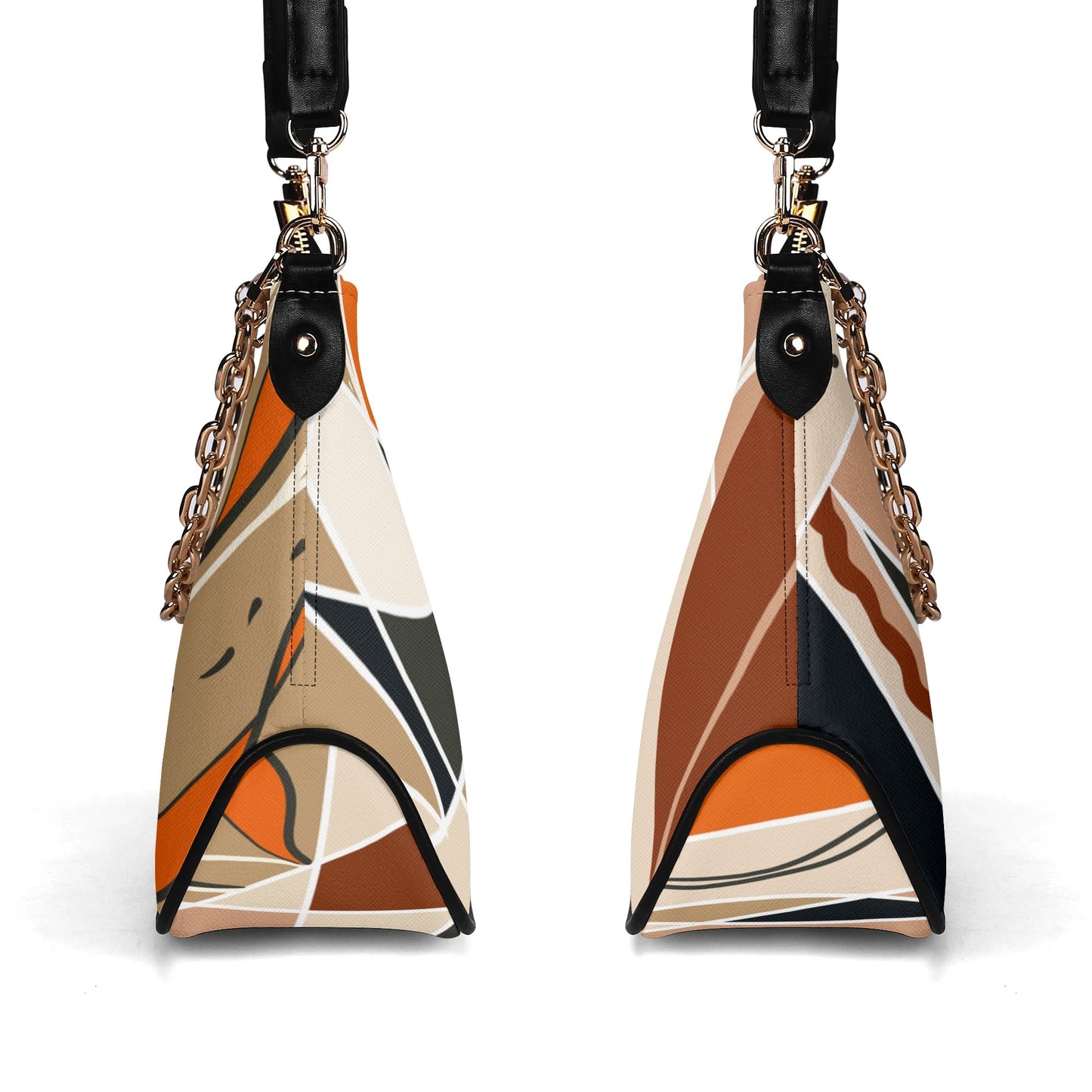 ModiToon Bloom Your Day Twill Faux Leather Chain Shoulder Bag | 모디툰 피우리 체인숄더백