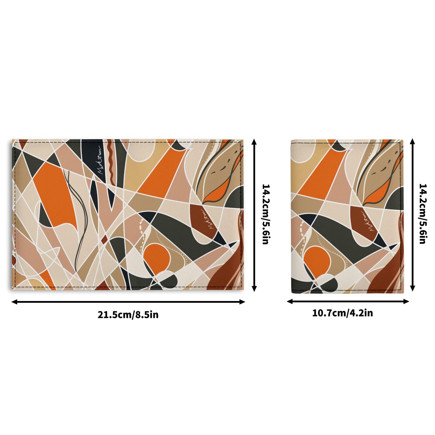 BloomYourDay ModiToon Leather Passport Case | 피우리 모디툰 여권케이스 명함지갑