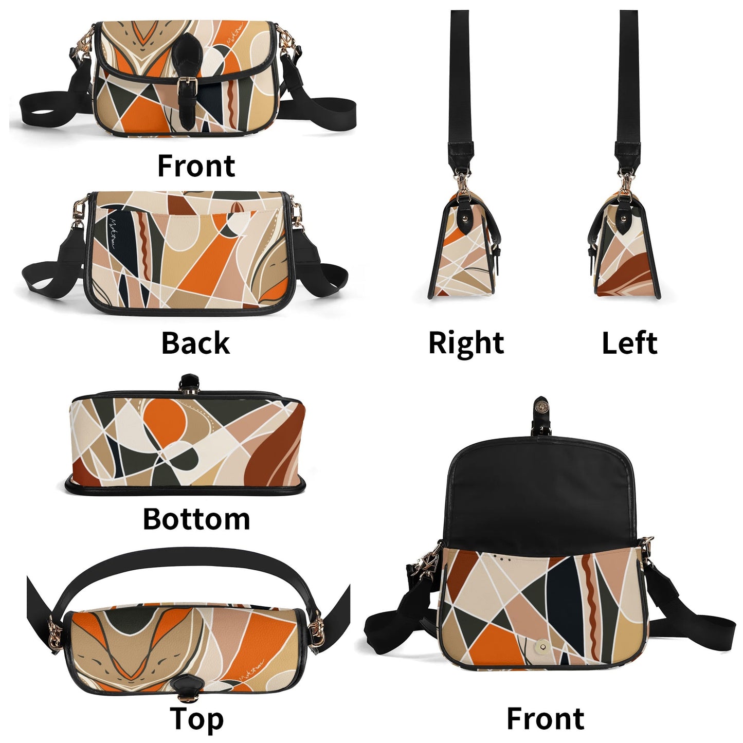 ModiToon BloomYourDay Crossbody Bag | 모디툰 피우리 바게트백