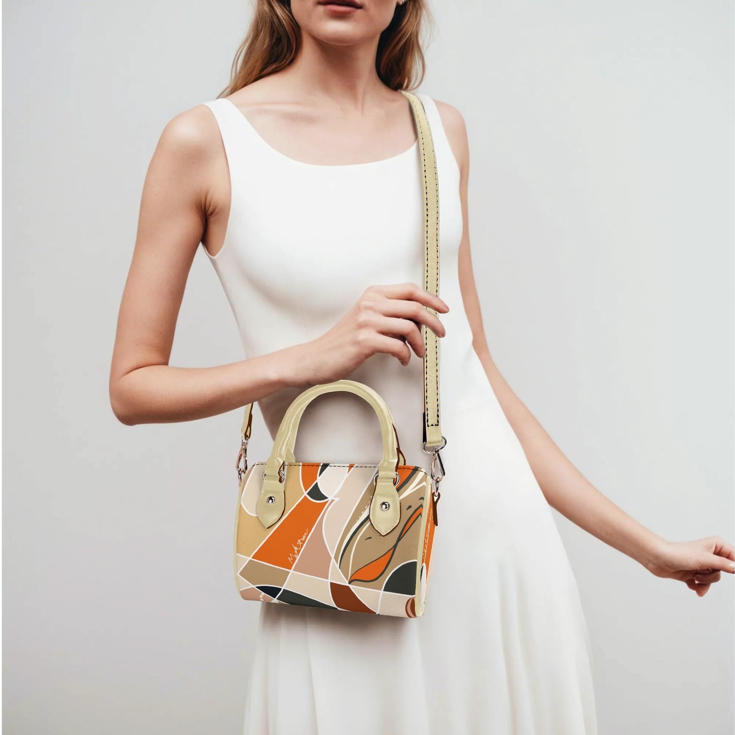 ModiToon Bloom Your Day Shoulder Crossbody Bag | 모디툰 피우리 바게트백