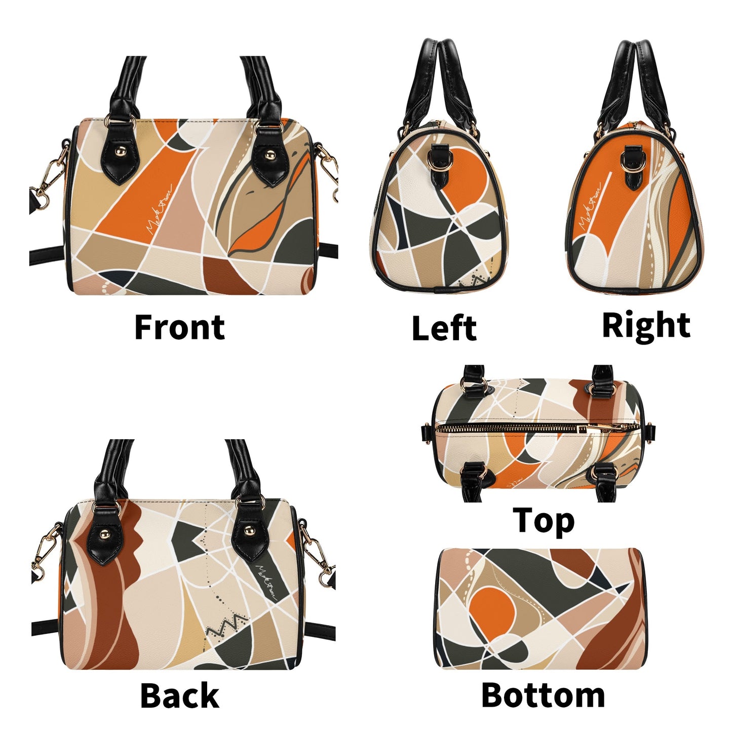 ModiToon Bloom Your Day Shoulder Crossbody Bag | 모디툰 피우리 바게트백