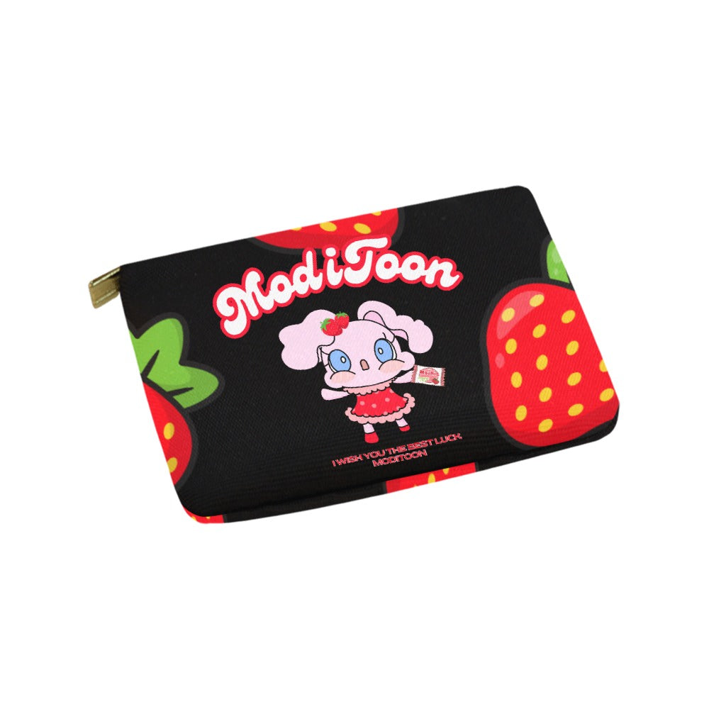 Pochette ModiToon Fraise 모디툰 딸기 파우치