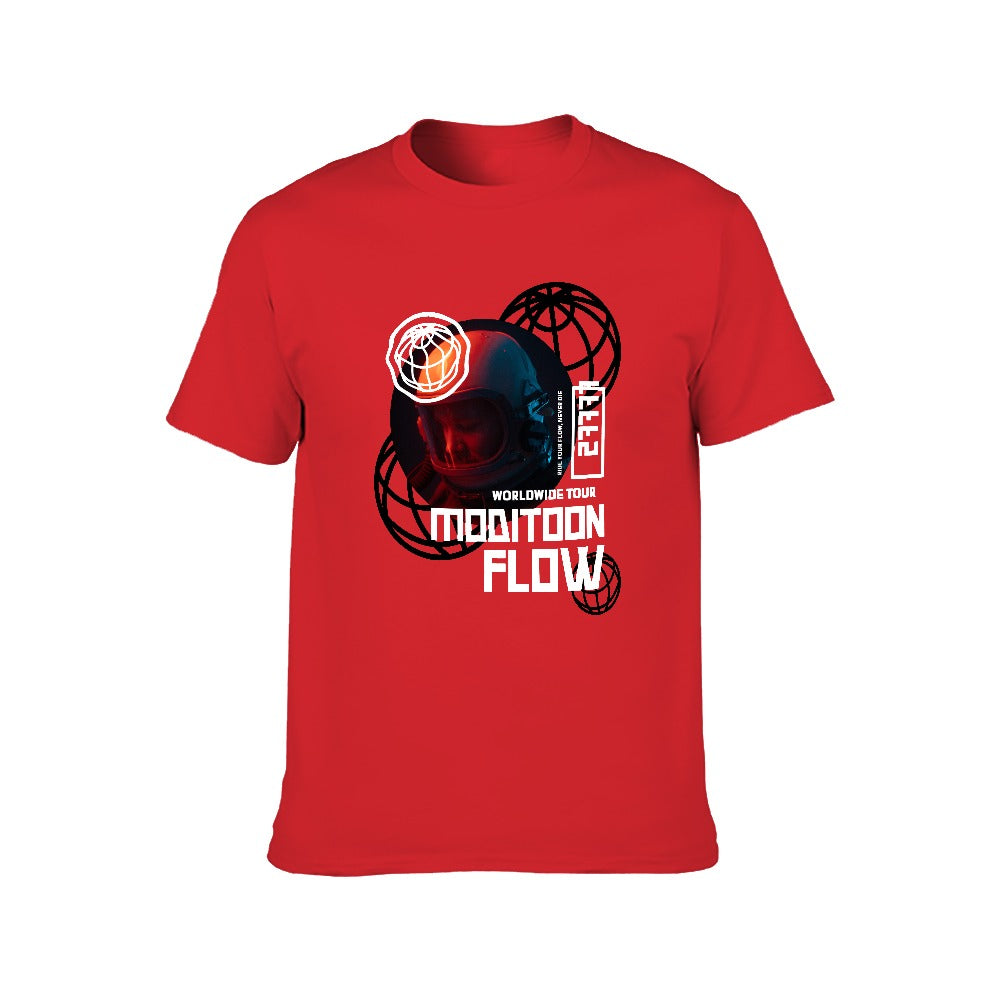ModiToon FLOW Men's Short Sleeve T-shirt | 모디툰 플로우 남성 티셔츠