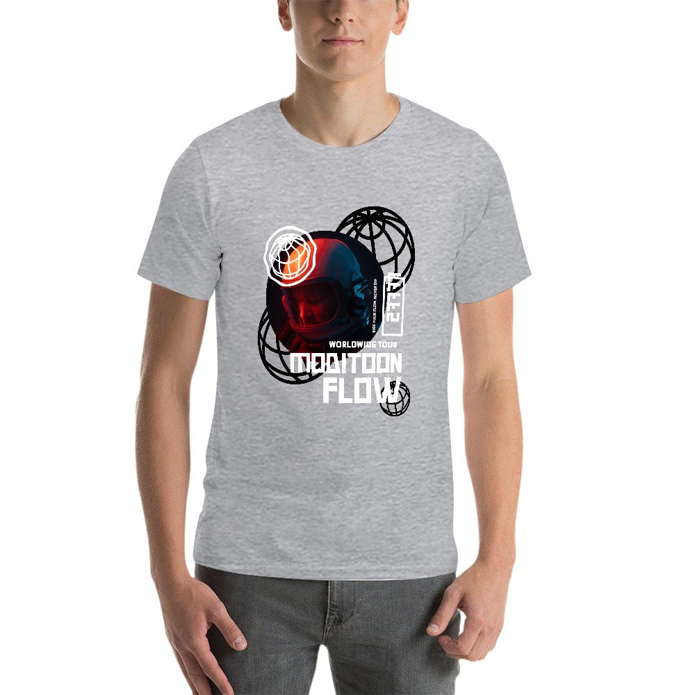 ModiToon FLOW Men's Short Sleeve T-shirt | 모디툰 플로우 남성 티셔츠