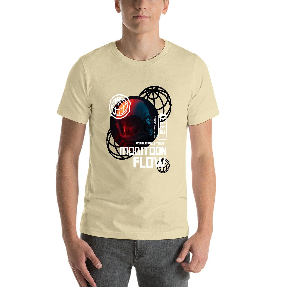 ModiToon FLOW Men's Short Sleeve T-shirt | 모디툰 플로우 남성 티셔츠