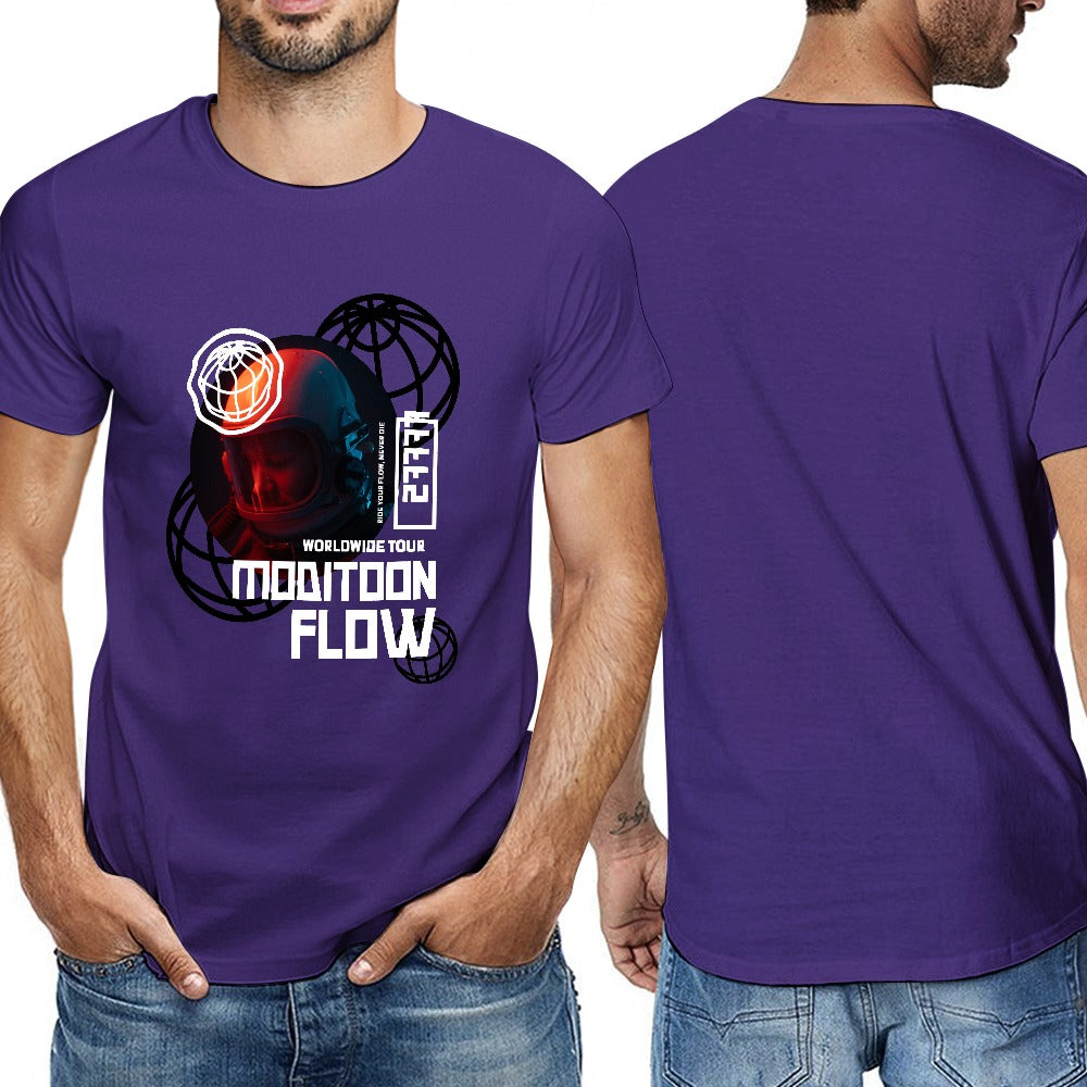 ModiToon FLOW Men's Short Sleeve T-shirt | 모디툰 플로우 남성 티셔츠
