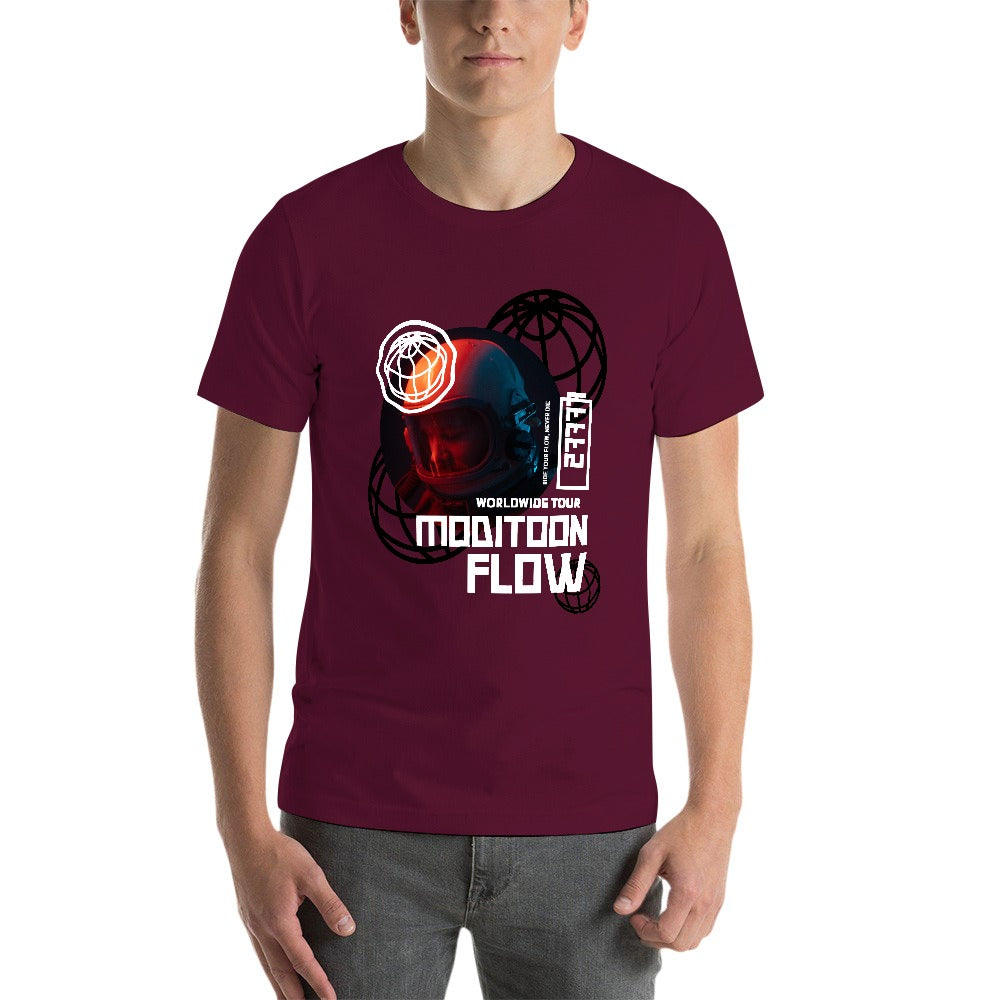 ModiToon FLOW Men's Short Sleeve T-shirt | 모디툰 플로우 남성 티셔츠