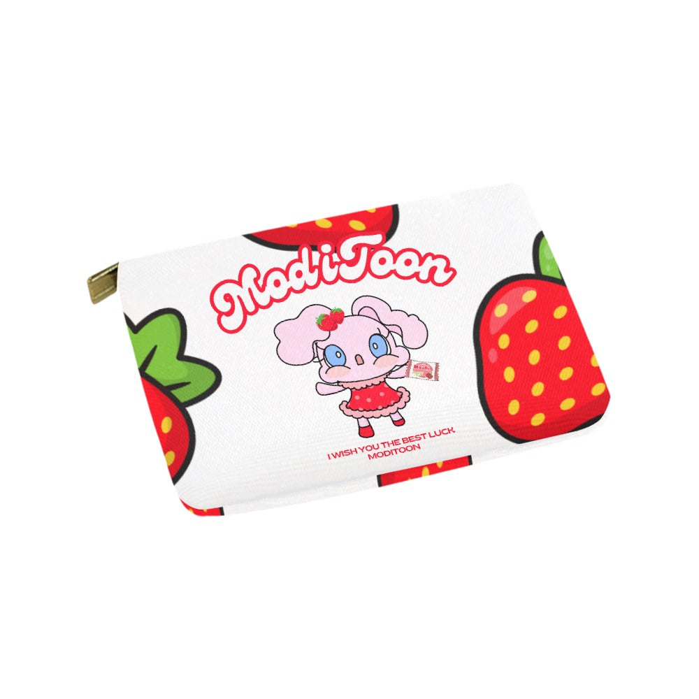 Pochette ModiToon Fraise 모디툰 딸기 파우치