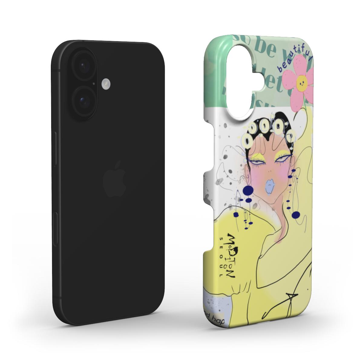 Bloom Your Day 스냅 휴대폰 케이스 | 피우리 스냅폰 케이스