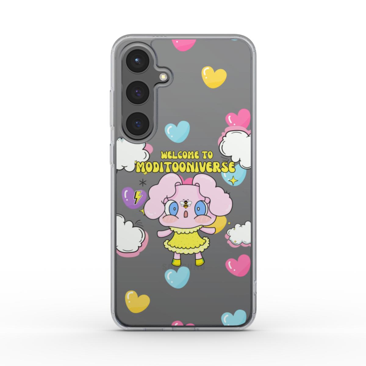 ModiToon Clear Phone Case