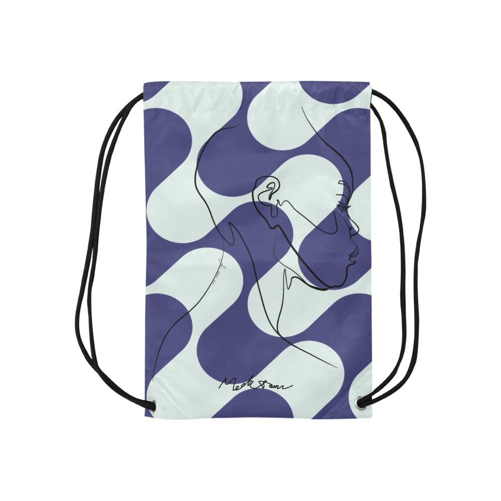 ModiToon Thinker Drawstring Bags S | 모디툰 생각하는 사람 드로우스트링 백