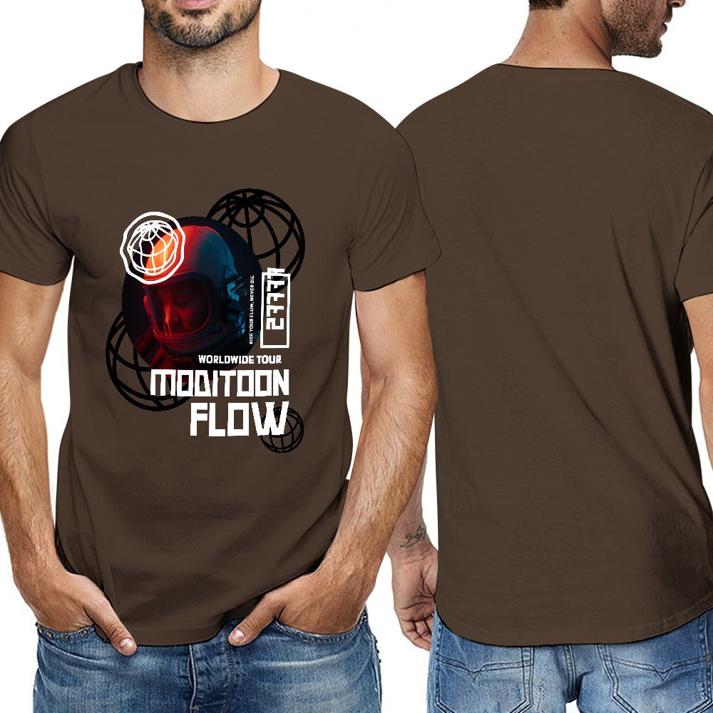 ModiToon FLOW Men's Short Sleeve T-shirt | 모디툰 플로우 남성 티셔츠