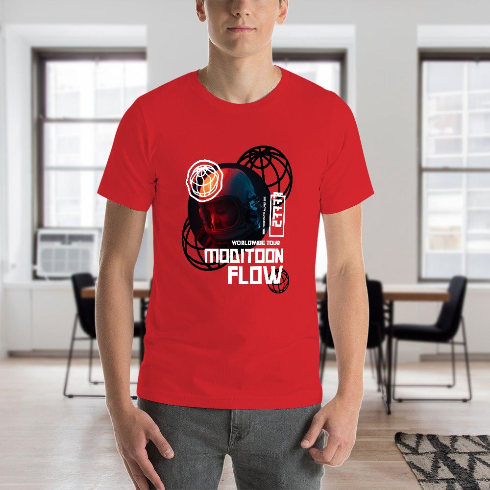 ModiToon FLOW Men's Short Sleeve T-shirt | 모디툰 플로우 남성 티셔츠