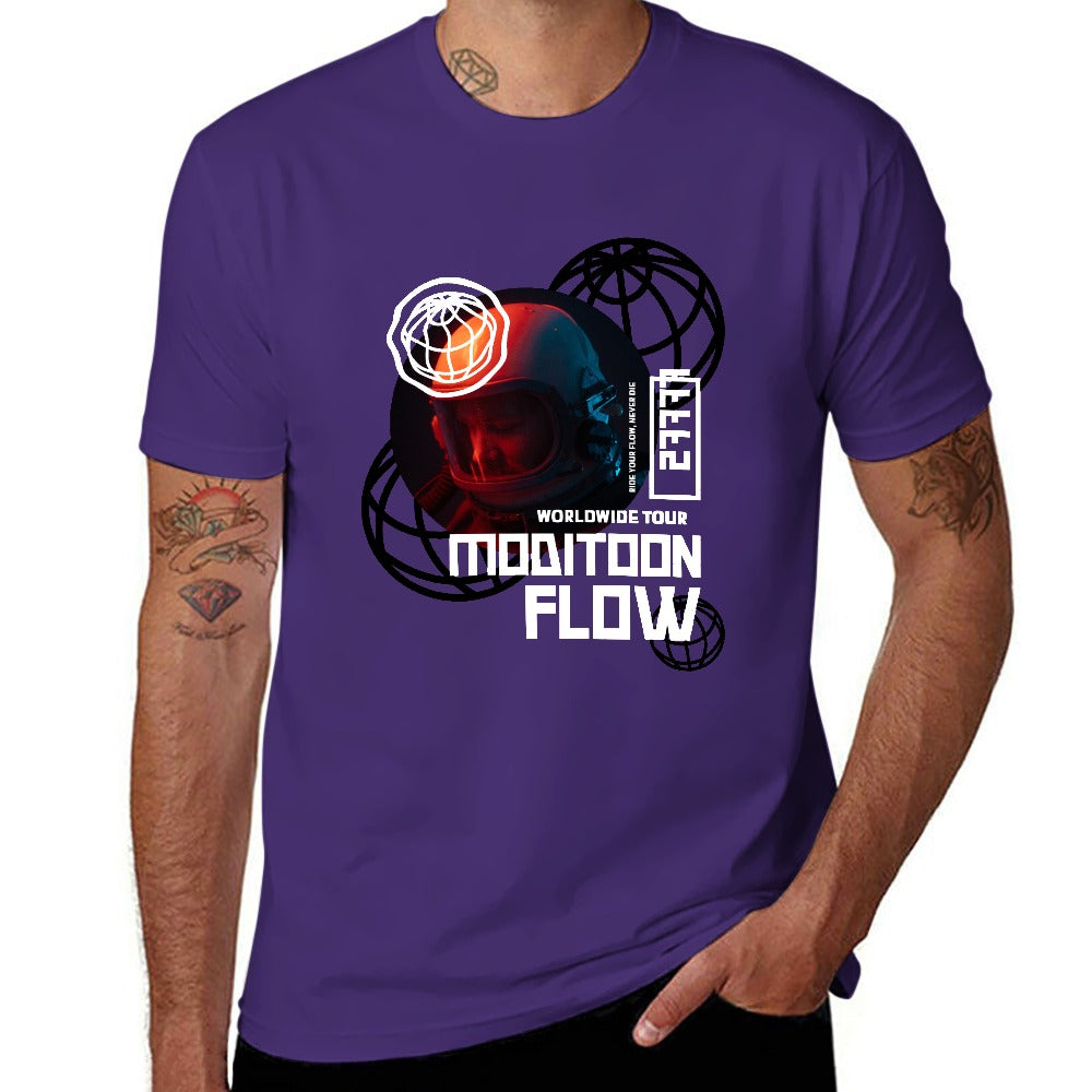 ModiToon FLOW Men's Short Sleeve T-shirt | 모디툰 플로우 남성 티셔츠
