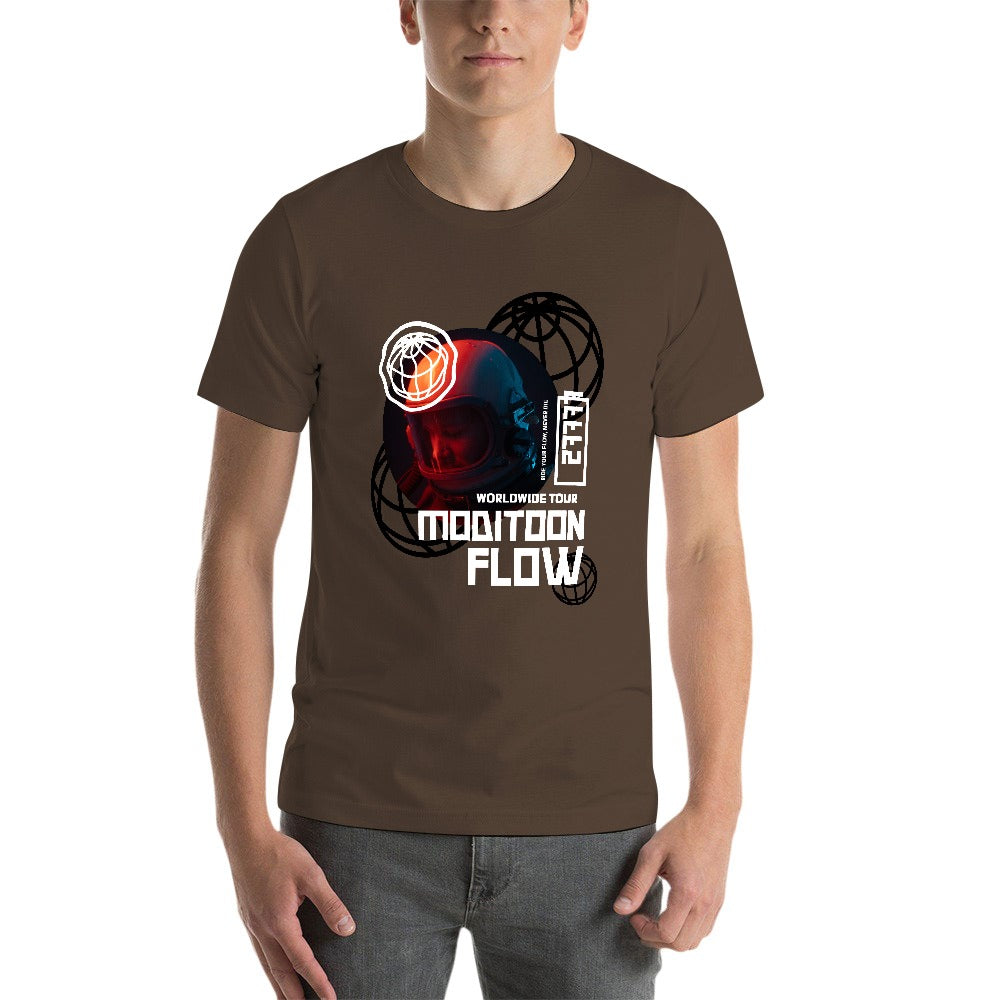 ModiToon FLOW Men's Short Sleeve T-shirt | 모디툰 플로우 남성 티셔츠