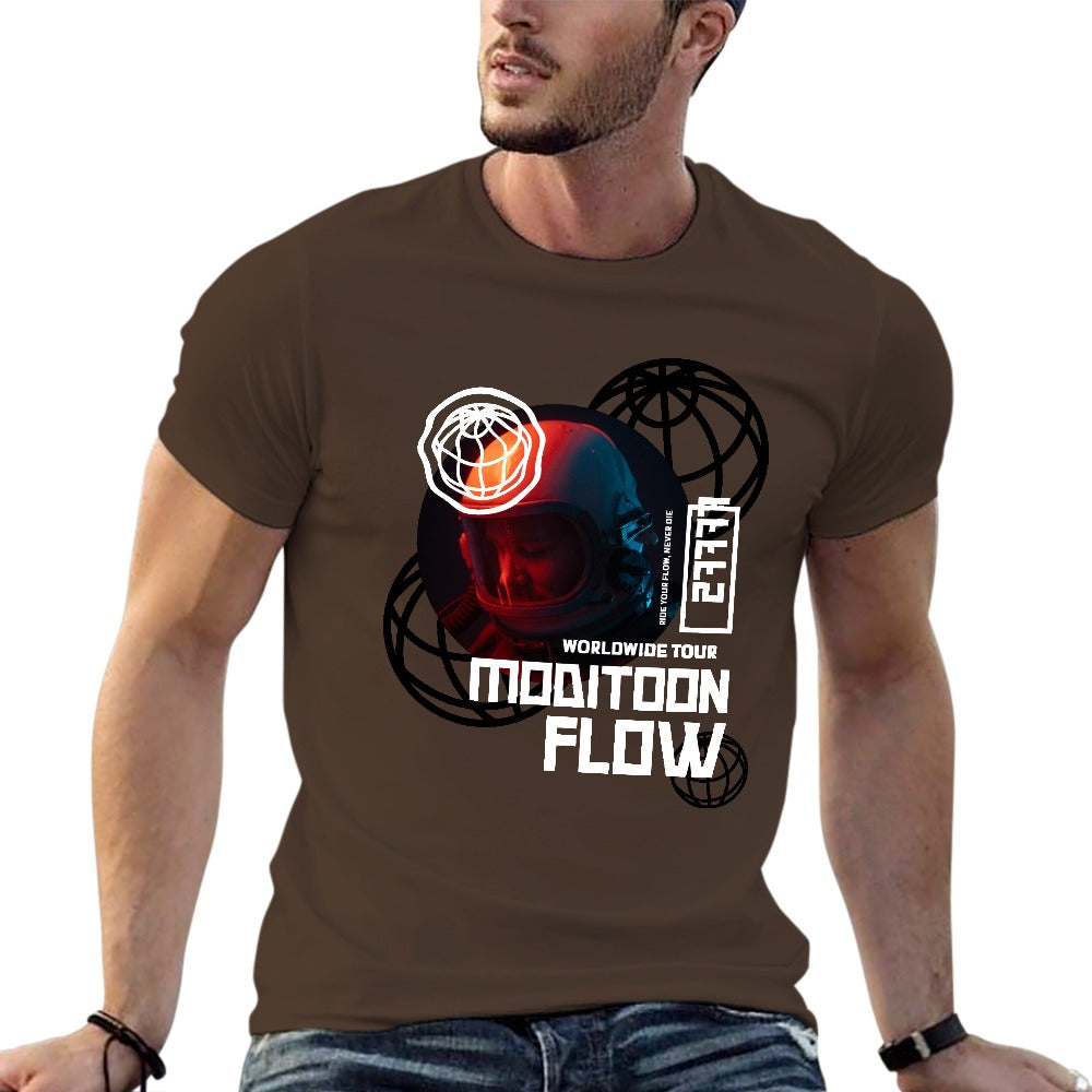 ModiToon FLOW Men's Short Sleeve T-shirt | 모디툰 플로우 남성 티셔츠