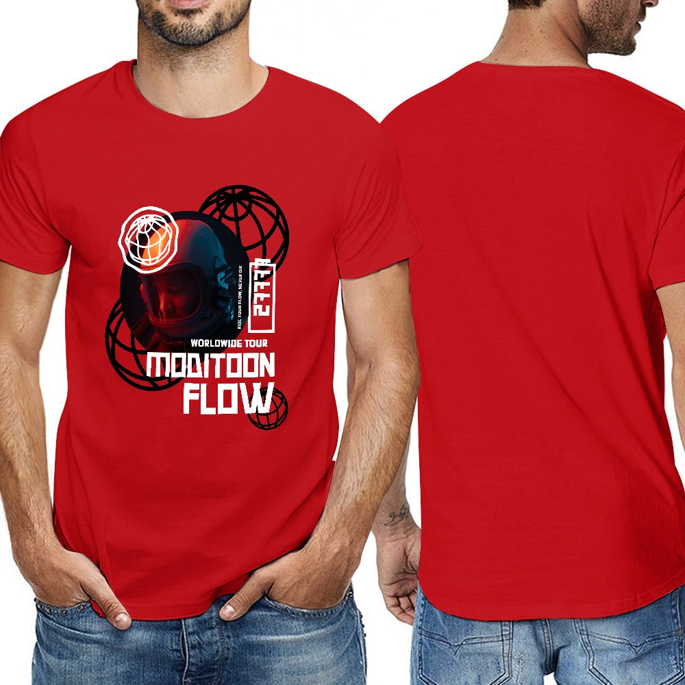 ModiToon FLOW Men's Short Sleeve T-shirt | 모디툰 플로우 남성 티셔츠