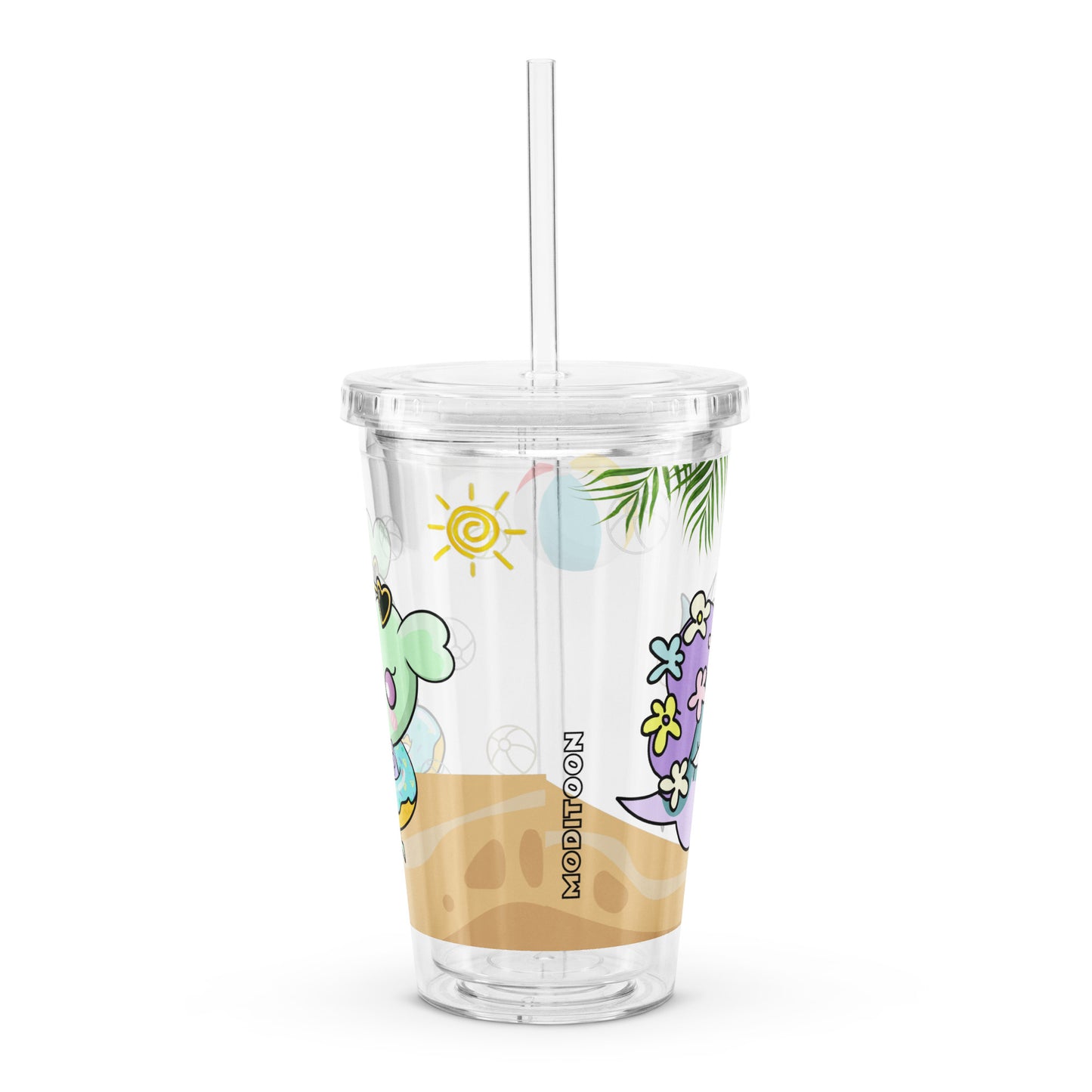 ModiToon Beach Ball Bigag Dasoni Tumbler | 모디툰 비치볼 비각 다소니 텀블러