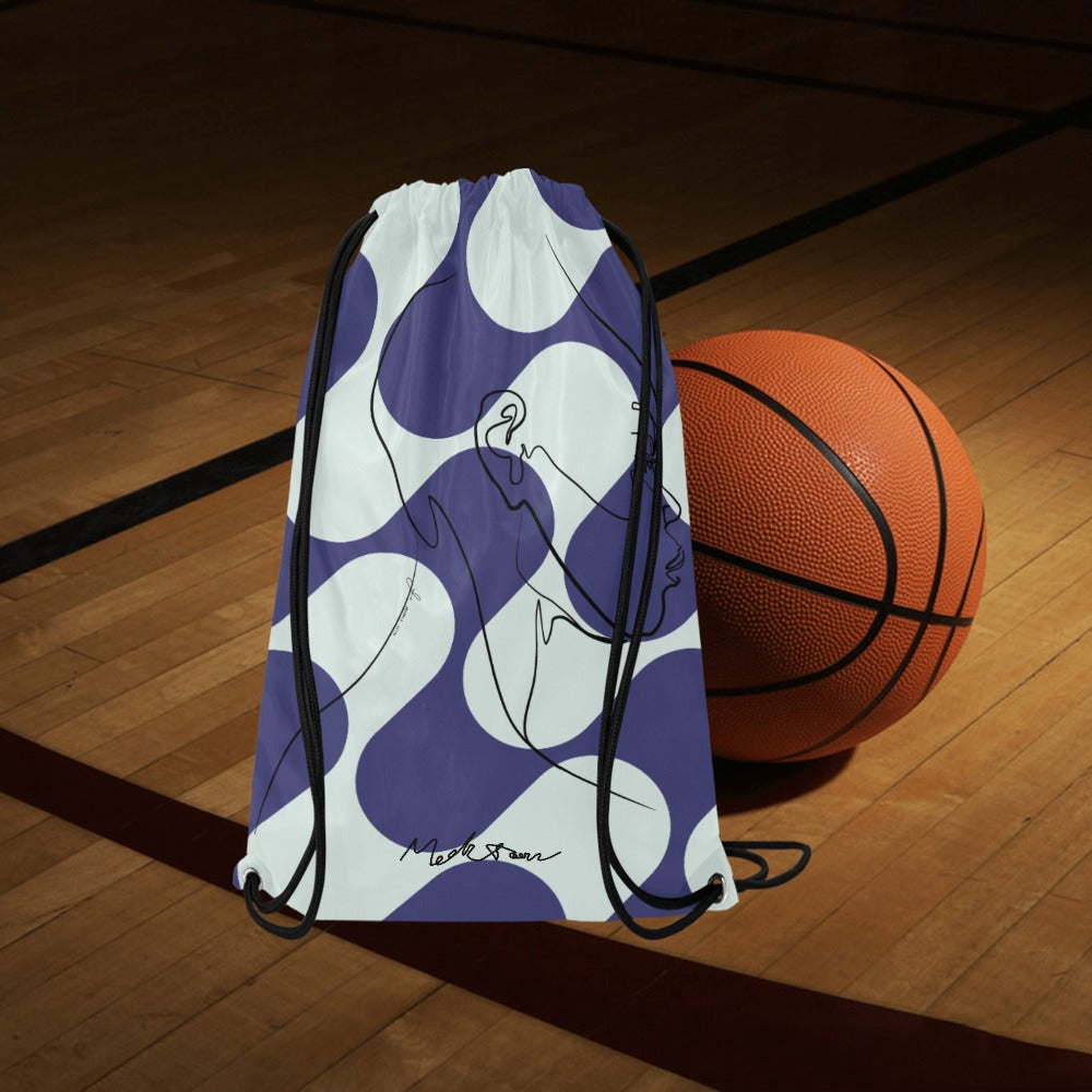 ModiToon Thinker Drawstring Bags  S  | 모디툰 생각하는 사람 드로우스트링 백