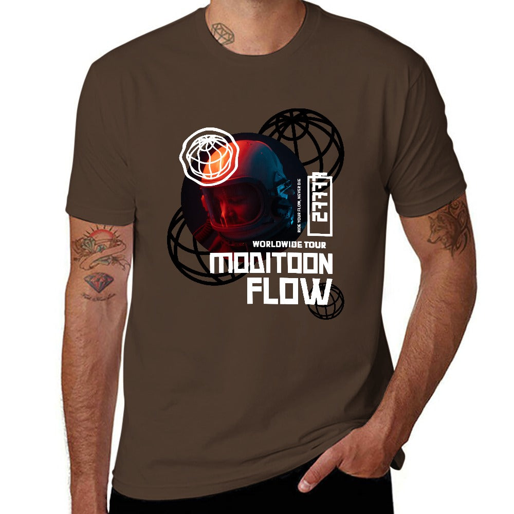 ModiToon FLOW Men's Short Sleeve T-shirt | 모디툰 플로우 남성 티셔츠