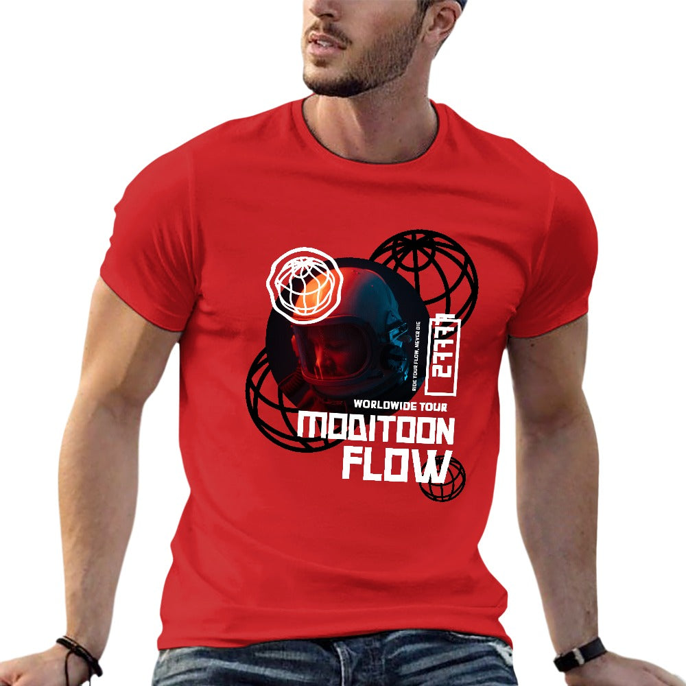 ModiToon FLOW Men's Short Sleeve T-shirt | 모디툰 플로우 남성 티셔츠