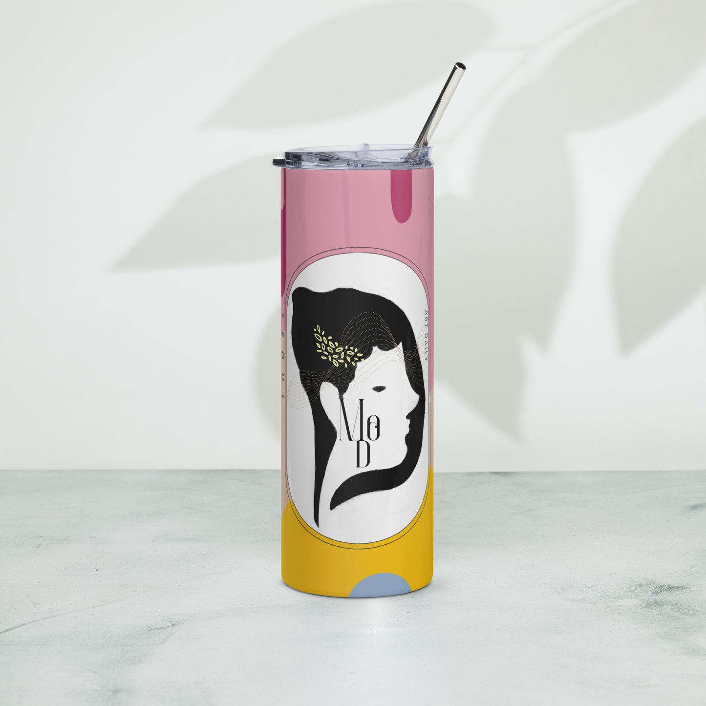 ModiToon Sugarpin Tumbler 모디툰 슈가핑크 파우더