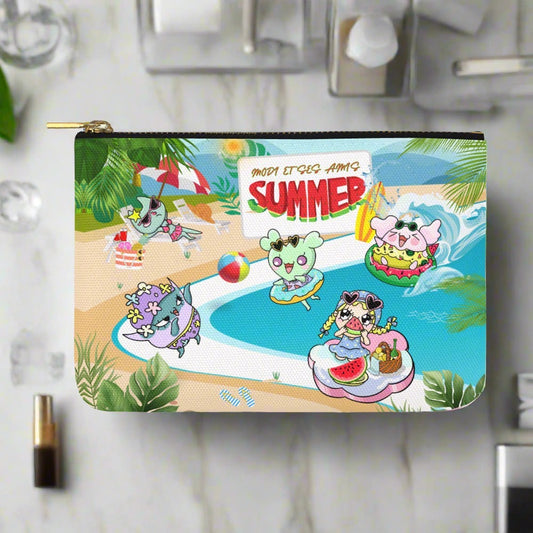 Modi Et Ses Amis Water Park Summer Pouch L [Canvas]