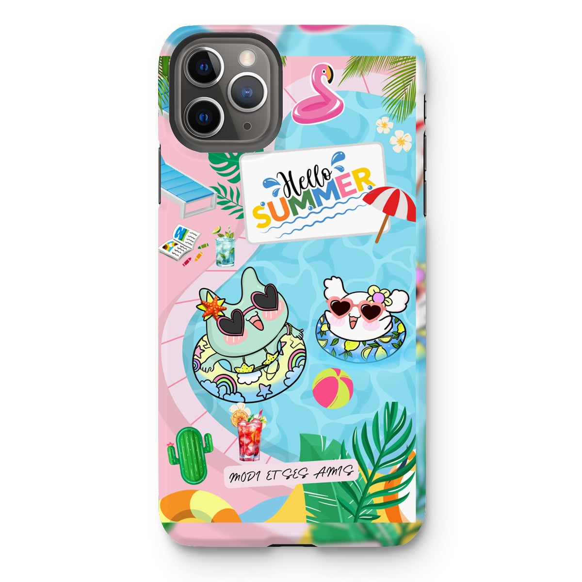 Pink Love Summer Modi et Ses Amis Tough Phone Case