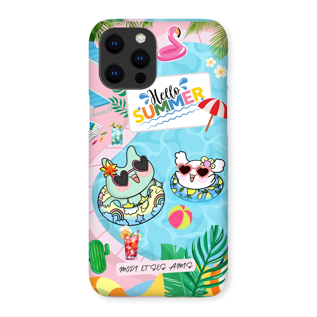 Pink Love Summer Modi et Ses Amis Snap Phone Case