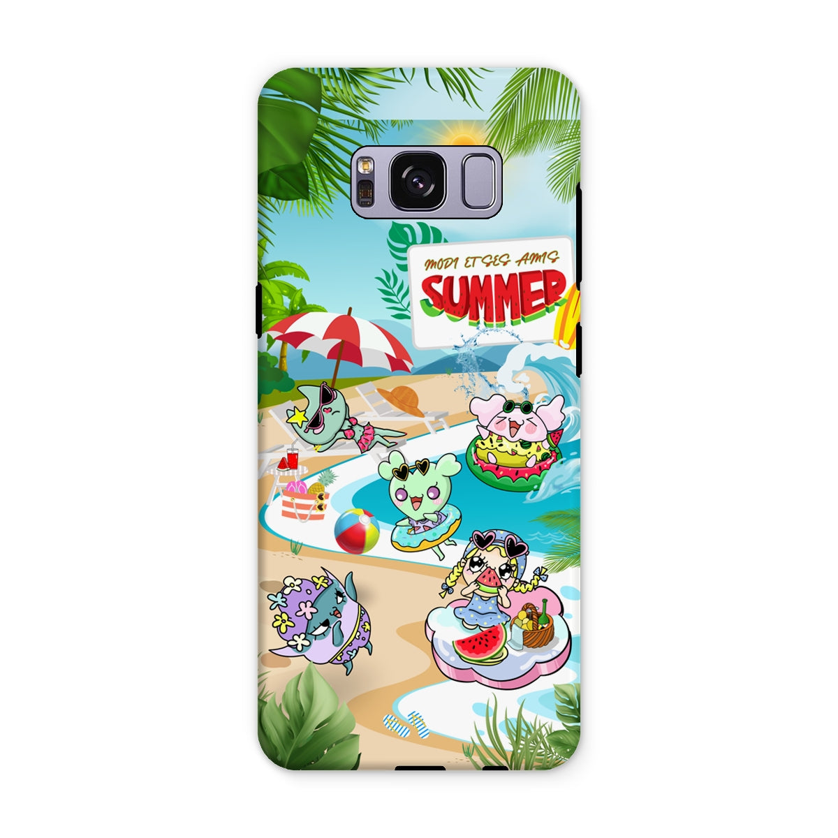 Watermelon vacance Modi et Ses Amis Tough Phone Case