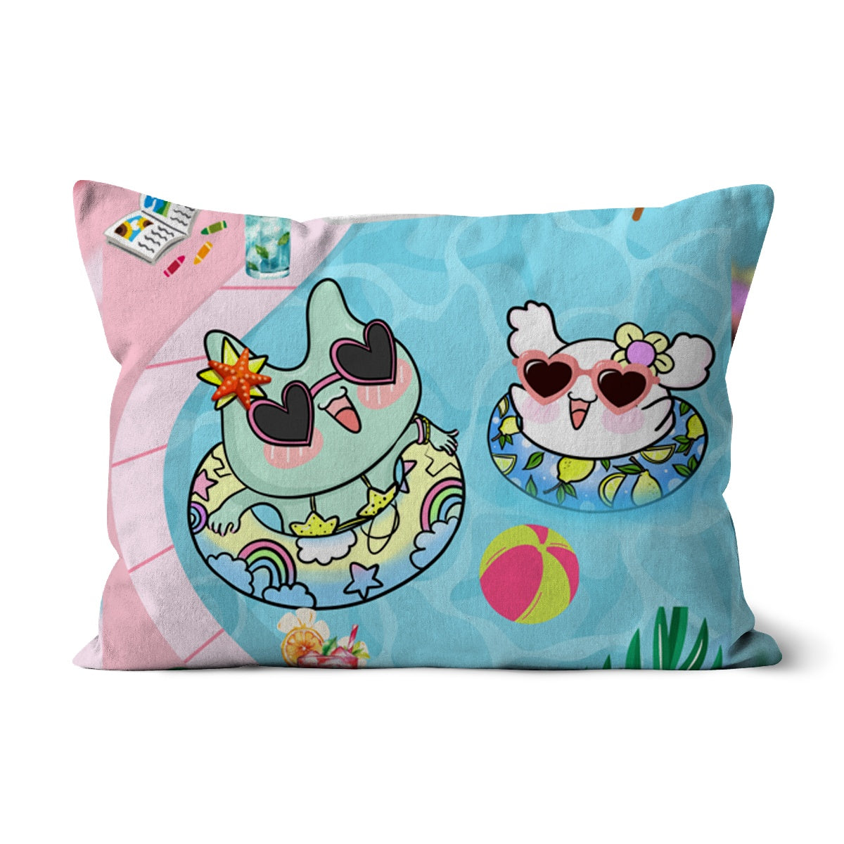 Pink Love Summer Modi et Ses Amis Cushion