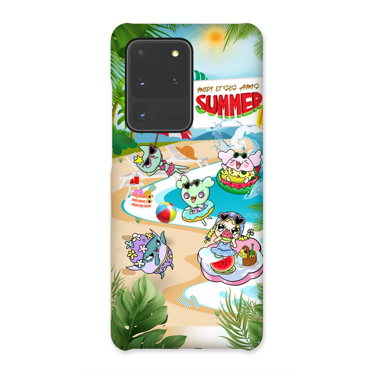 Watermelon vacance Modi et Ses Amis Snap Phone Case