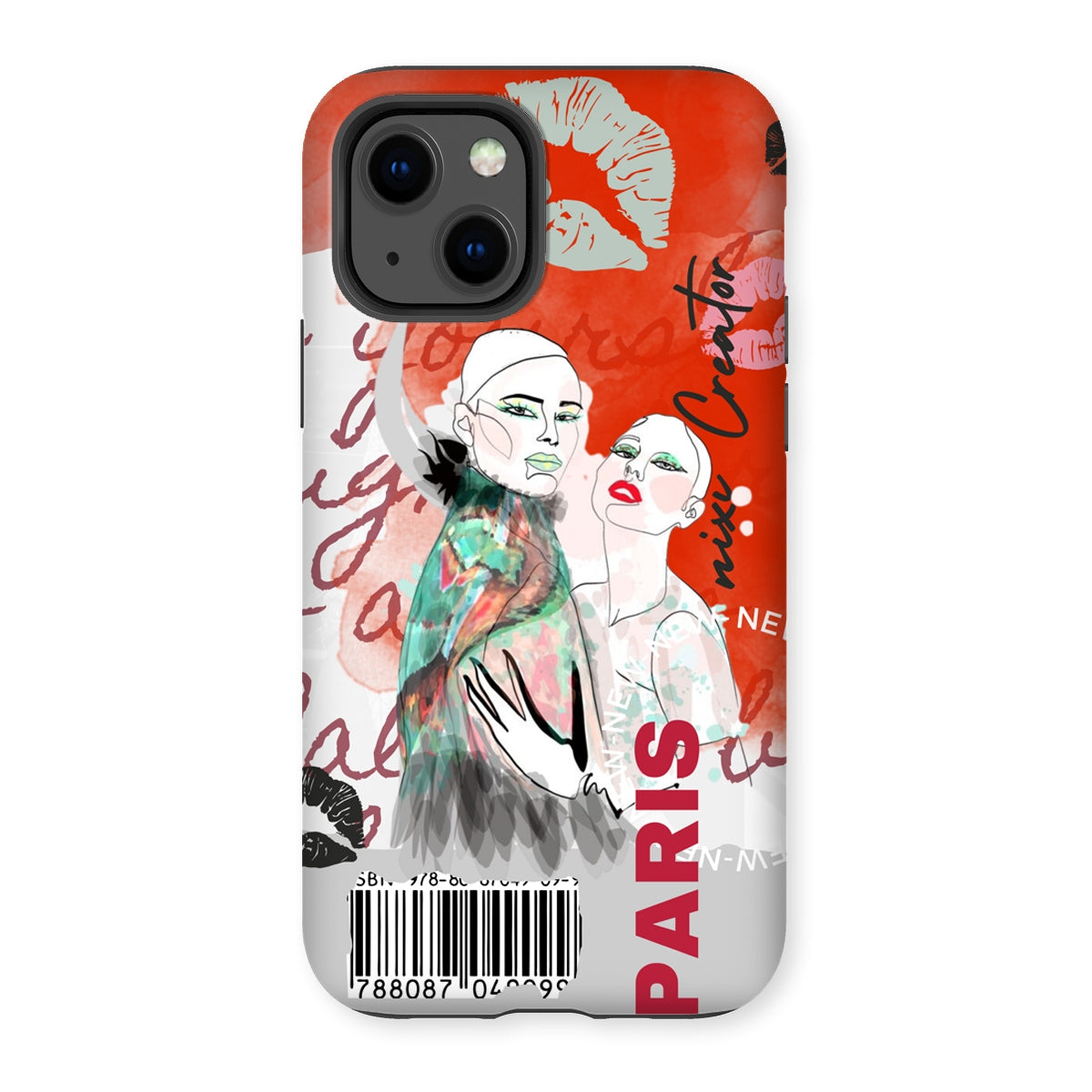 Coque rigide Passion Paris pour téléphone