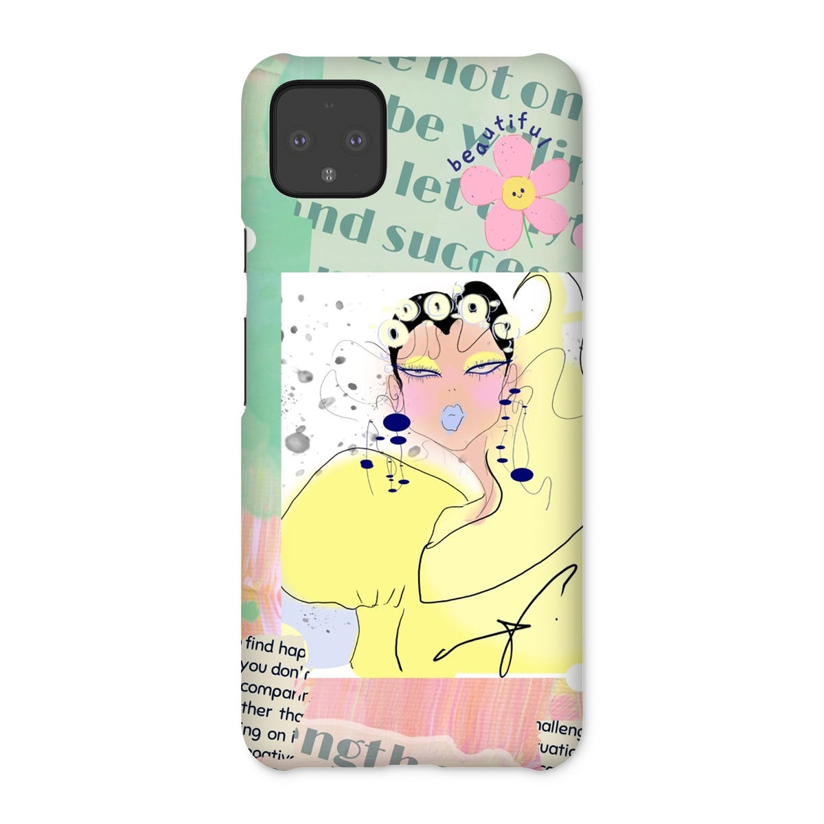 Bloom Your Day Snap Phone Case