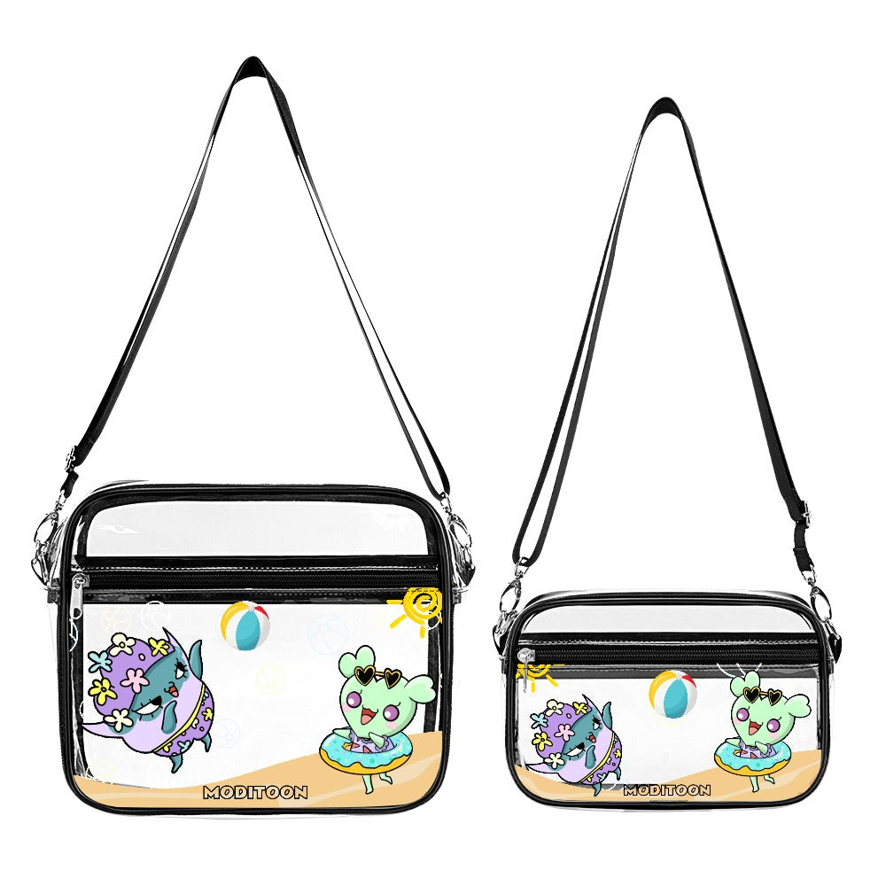 Modi et Ses Amis Waterpark Summer Bigag & Dasoni Crossbody bag | 모디와 친구들 워터파크 써머 비각 앤 다소니 비치볼 크로스바디 백