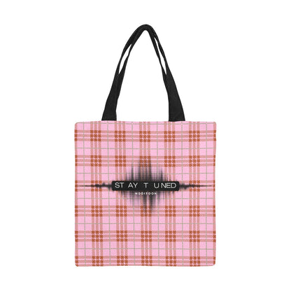 ModiToon Staytuned Check Ecobag [S] 모디툰 스테이튠드 체크 에코백