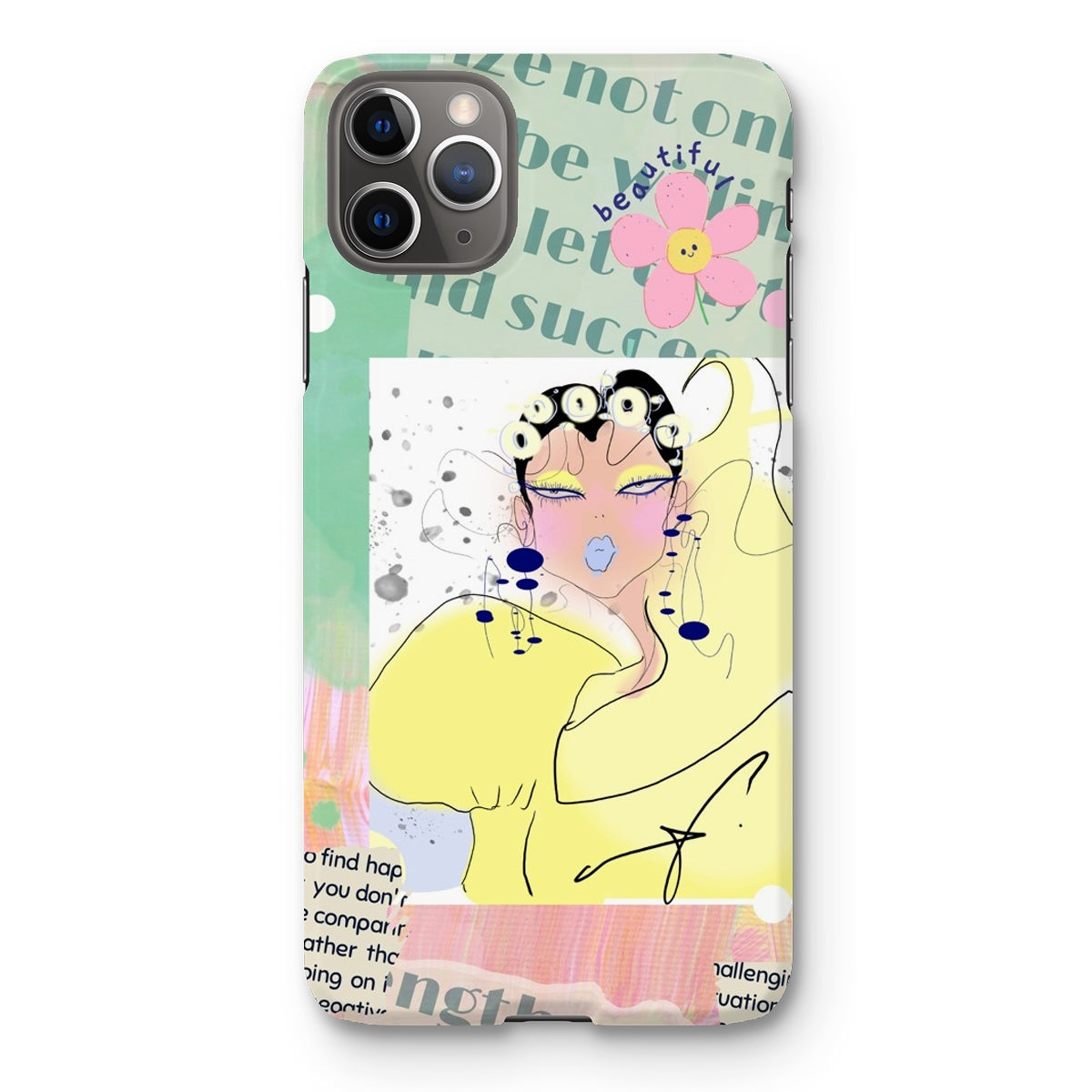 Bloom Your Day Snap Phone Case