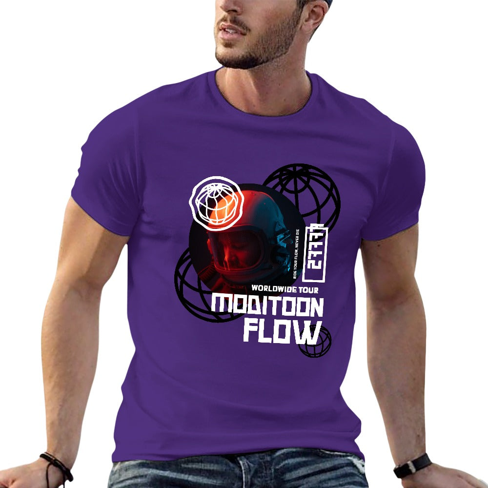 ModiToon FLOW Men's Short Sleeve T-shirt | 모디툰 플로우 남성 티셔츠