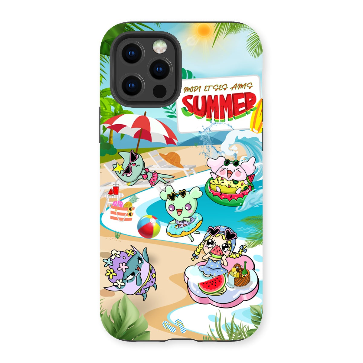 Watermelon vacance Modi et Ses Amis Tough Phone Case