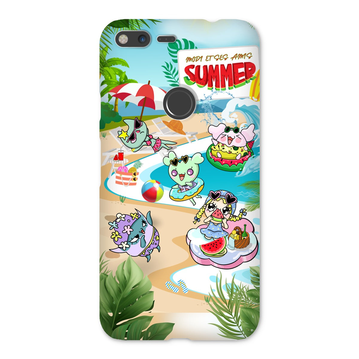 Watermelon vacance Modi et Ses Amis Snap Phone Case