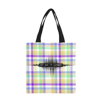 ModiToon Staytuned Check Ecobag [S] 모디툰 스테이튠드 체크 에코백