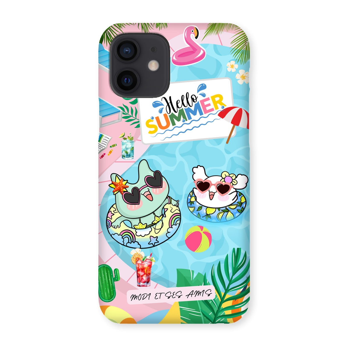 Pink Love Summer Modi et Ses Amis Snap Phone Case