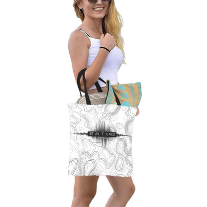 ModiToon Geometrical Eco bag [S] 모디툰 기하학 스테이튠드 에코백 [스몰]